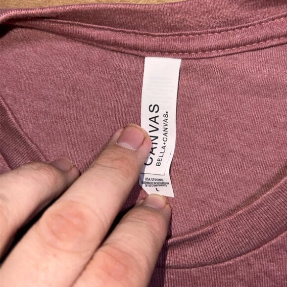 Bella Canvas Women LG Pac-Man Face Video Game Retro Arcade Gamers‎ Shirt (E) - Picture 4 of 4